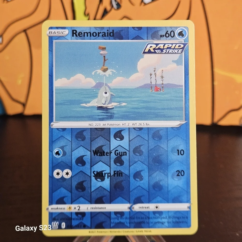 Remoraid 036/163 Pokemon TCG Reverse Holo